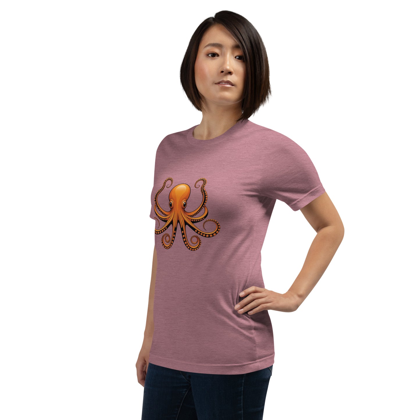 Awesome Orange Octopus No. 3 - t-shirt (unisex)