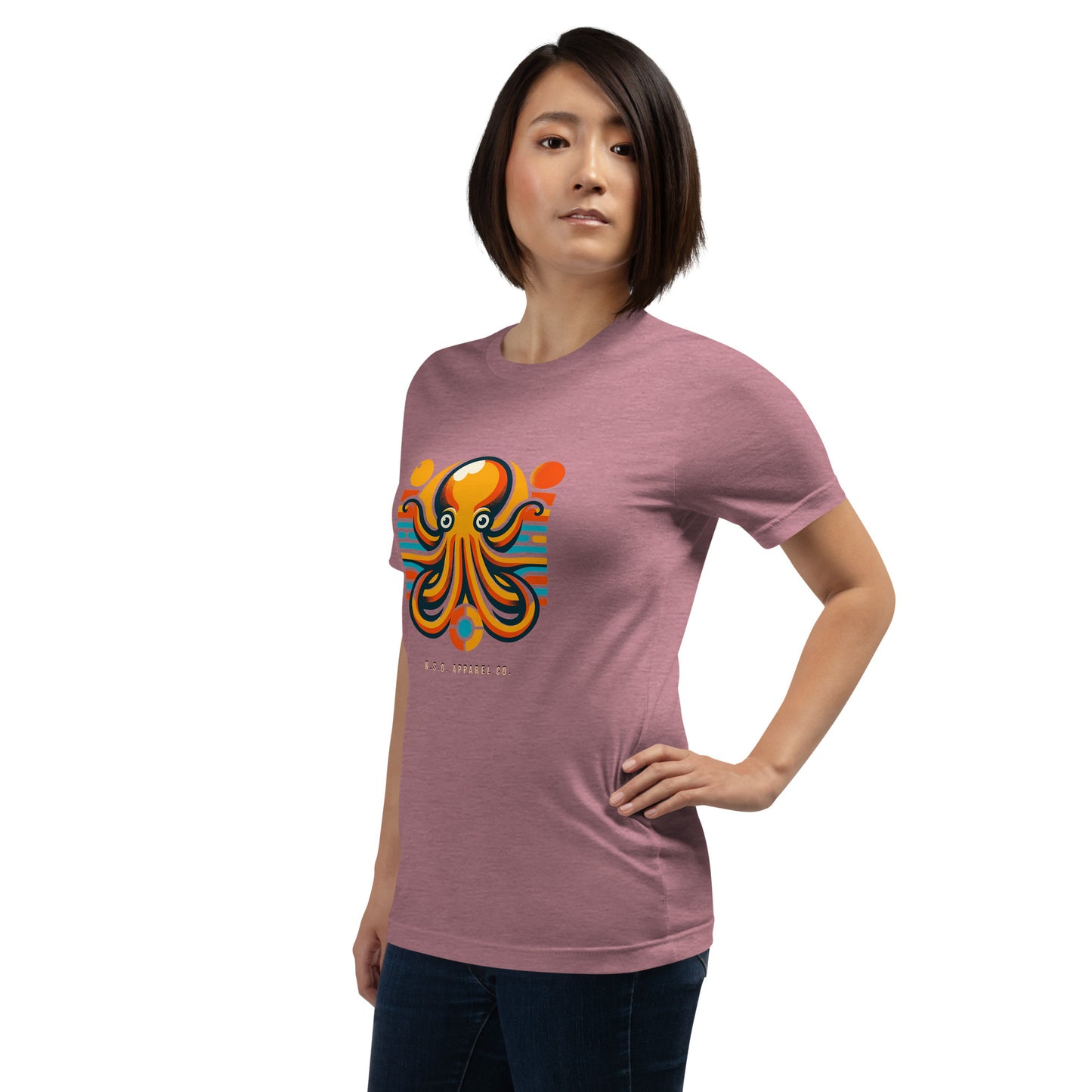 Awesome Orange Octopus No. 7 - t-shirt (unisex)