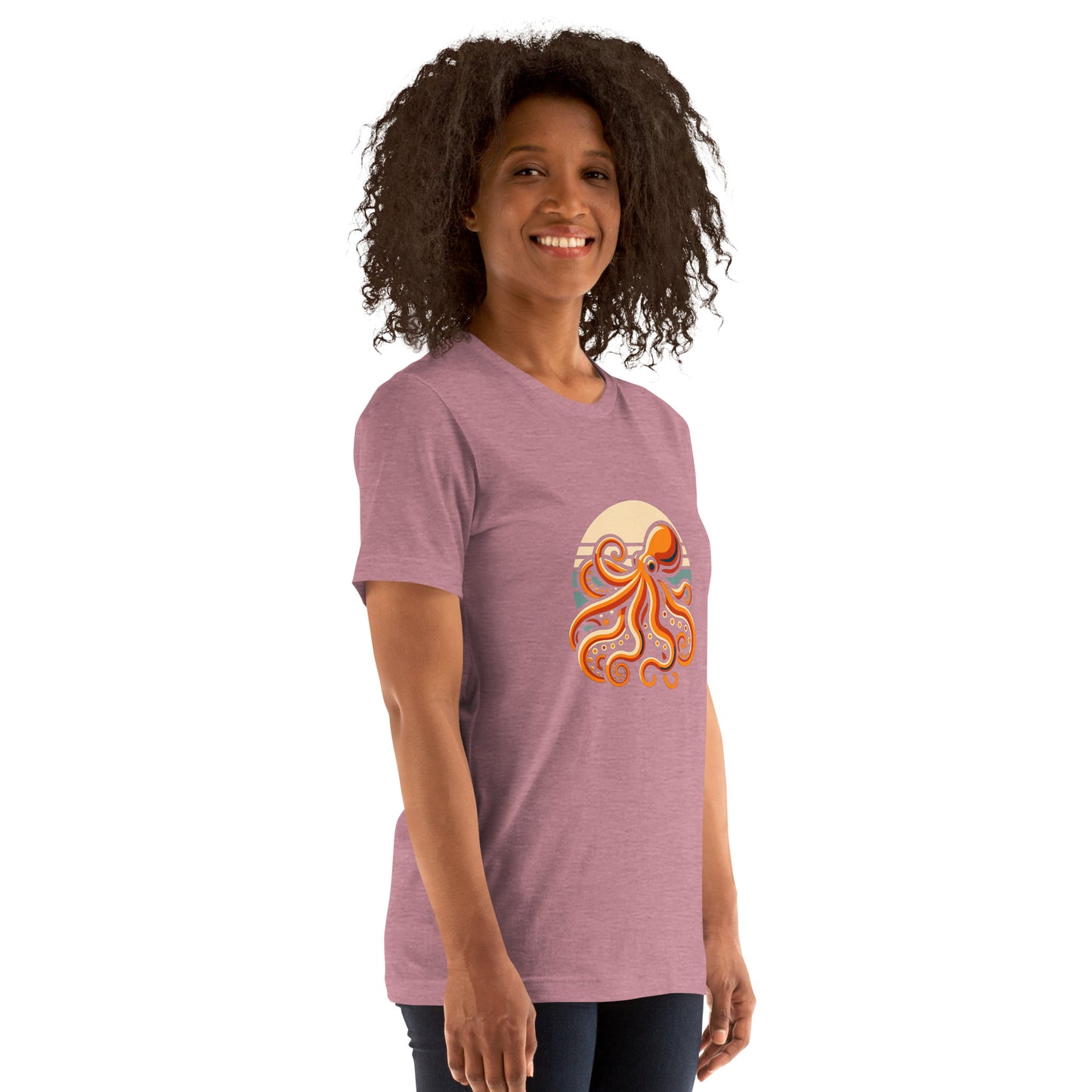 Awesome Orange Octopus No. 2 - t-shirt (unisex)