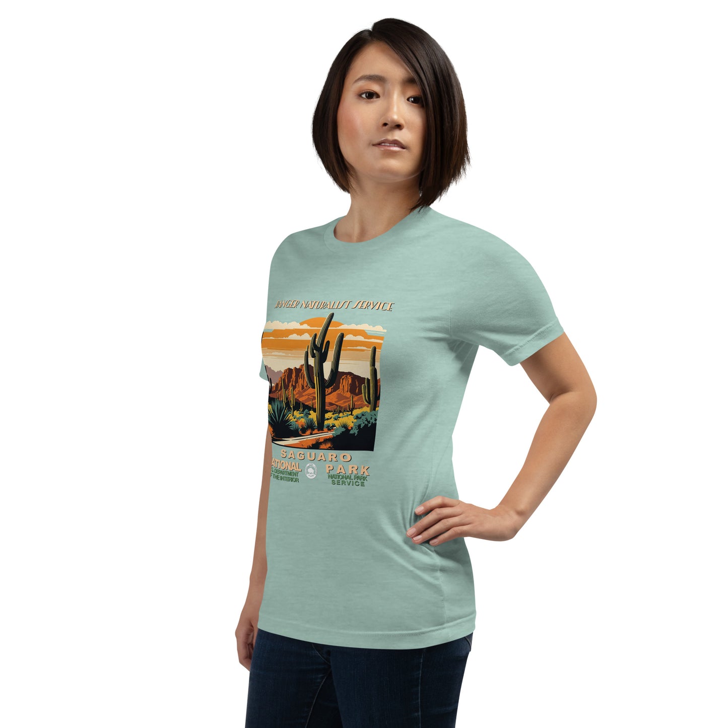 WPA National Park Collection - Saguaro National Park- t-shirt (unisex)