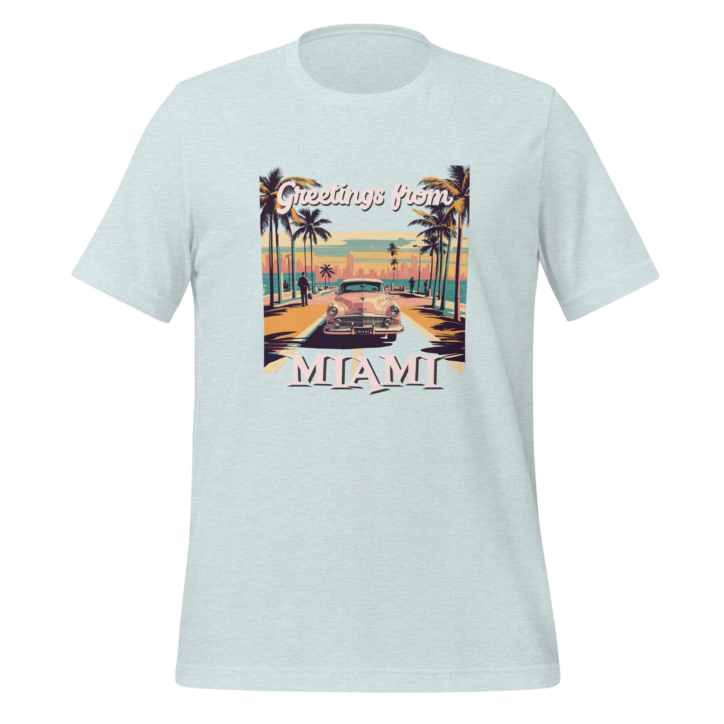 Greetings from Miami - t-shirt (unisex)