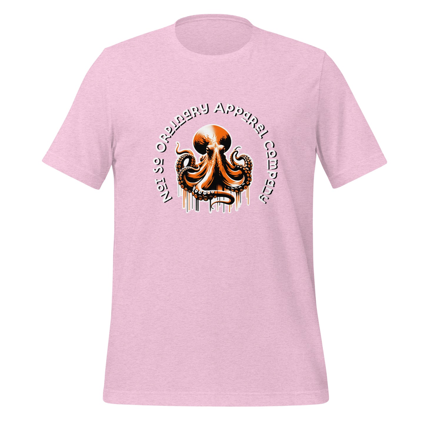 Awesome Orange Octopus No. 6 - t-shirt (unisex)