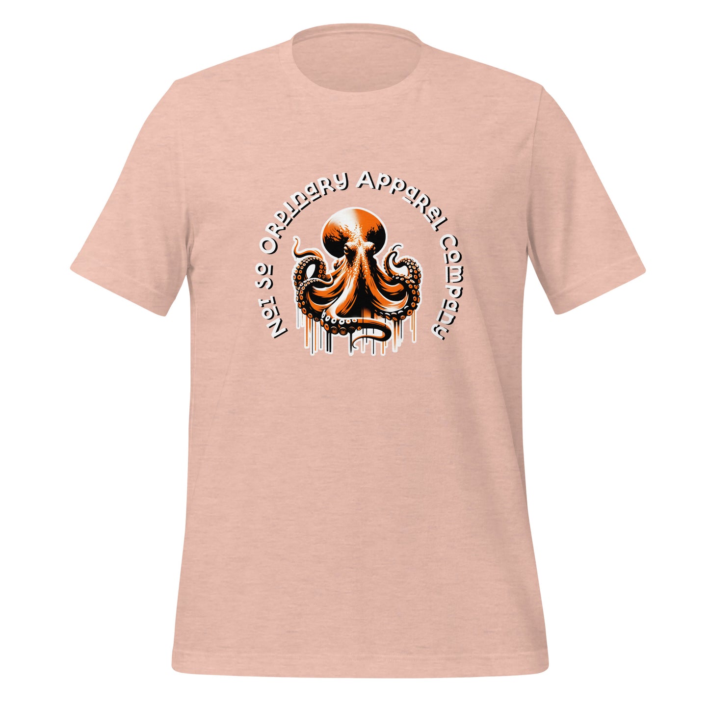 Awesome Orange Octopus No. 6 - t-shirt (unisex)