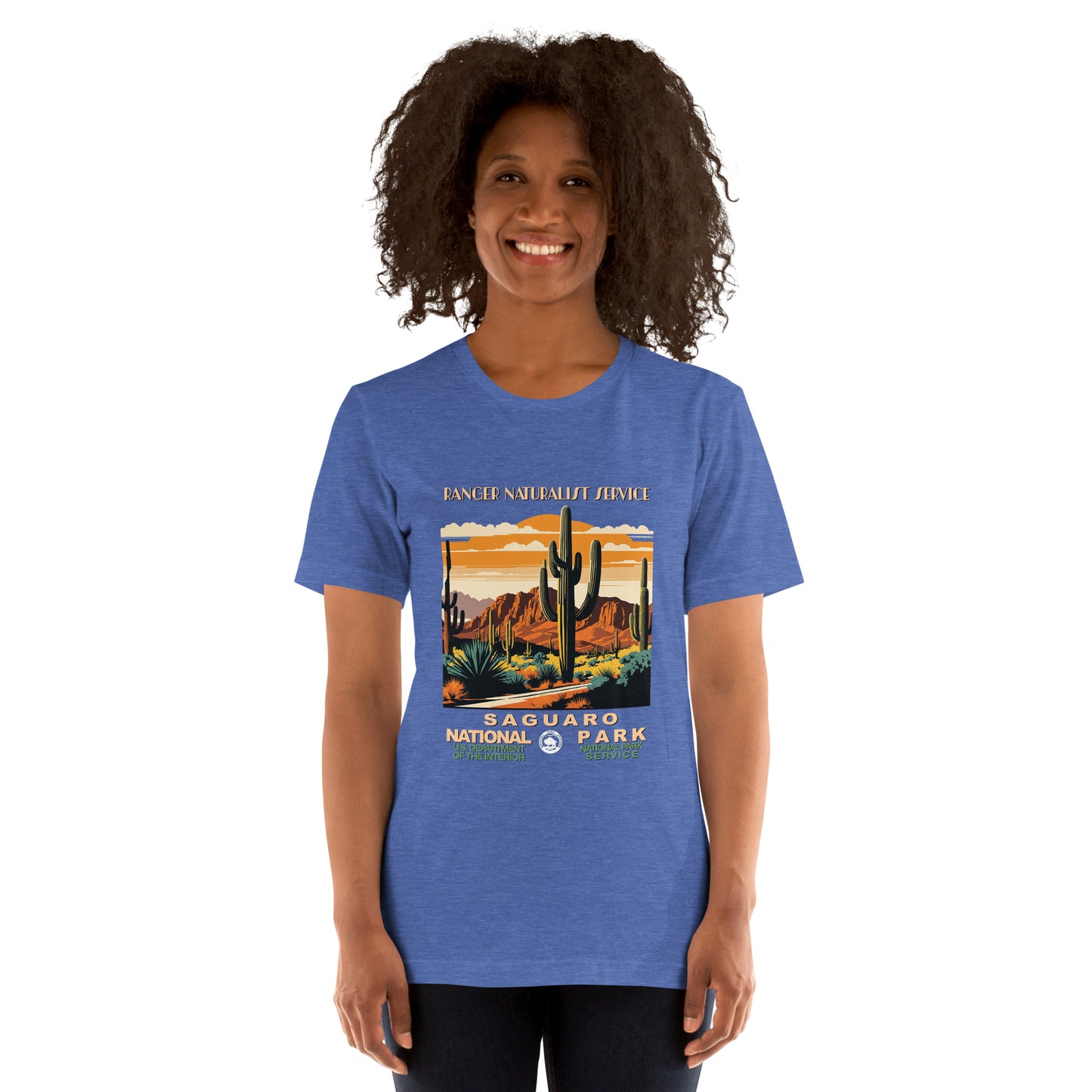 WPA National Park Collection - Saguaro National Park- t-shirt (unisex)