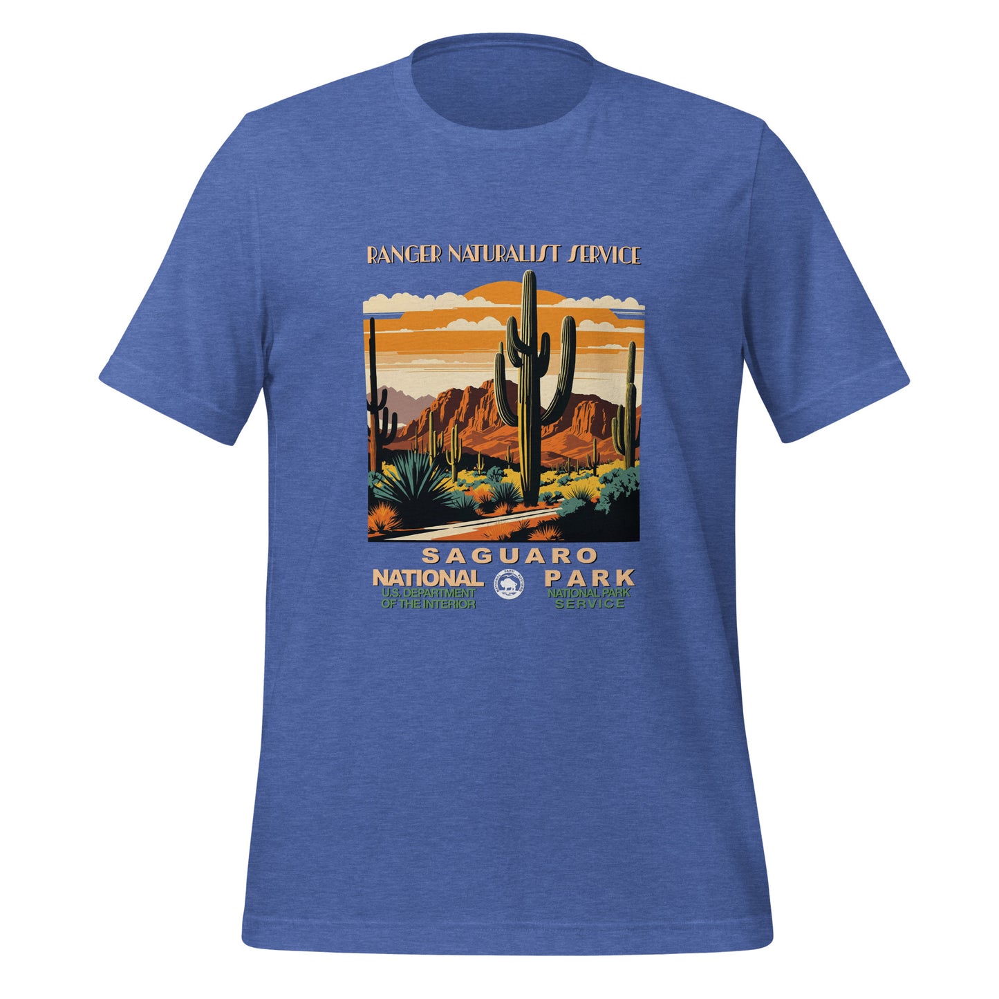 WPA National Park Collection - Saguaro National Park- t-shirt (unisex)