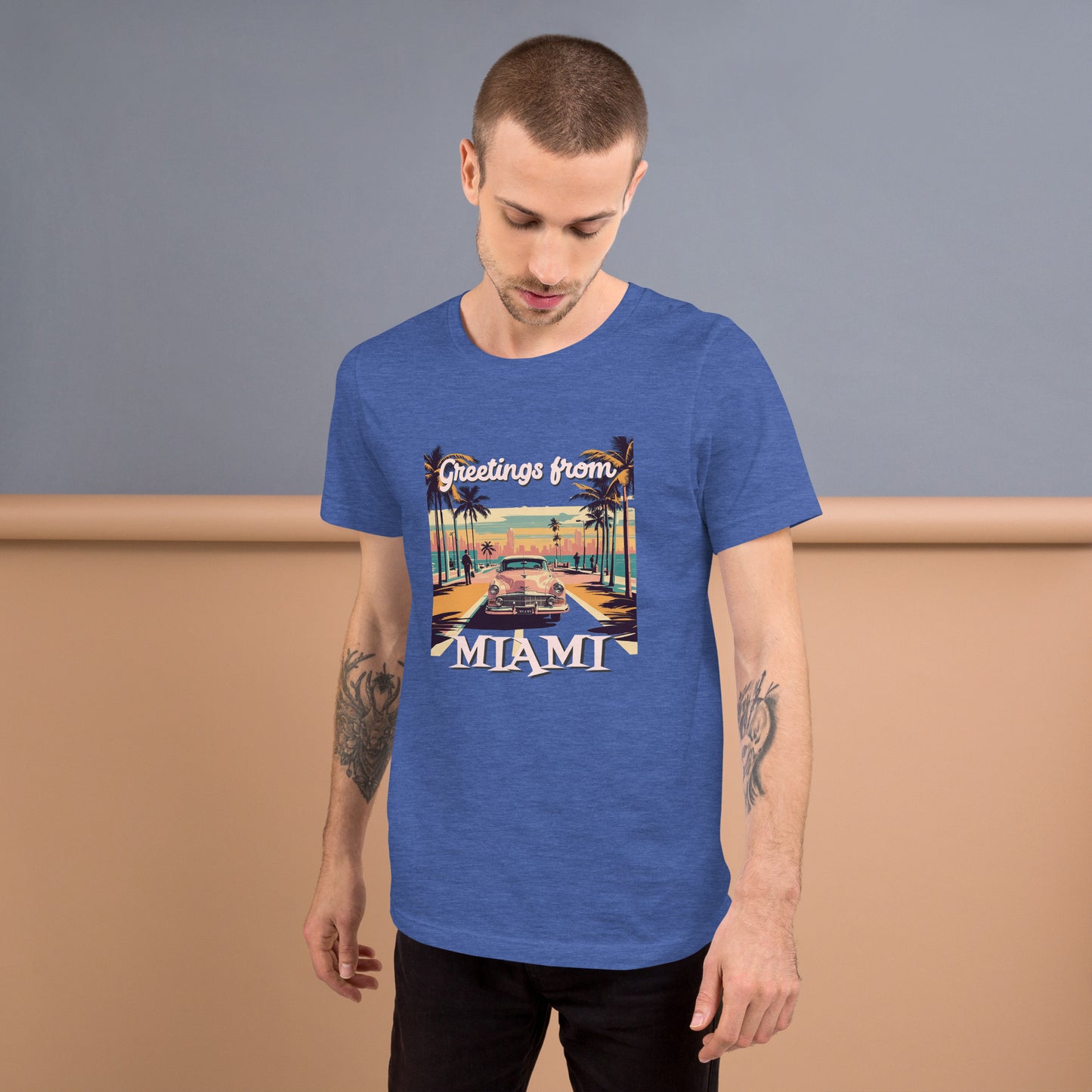 Greetings from Miami - t-shirt (unisex)