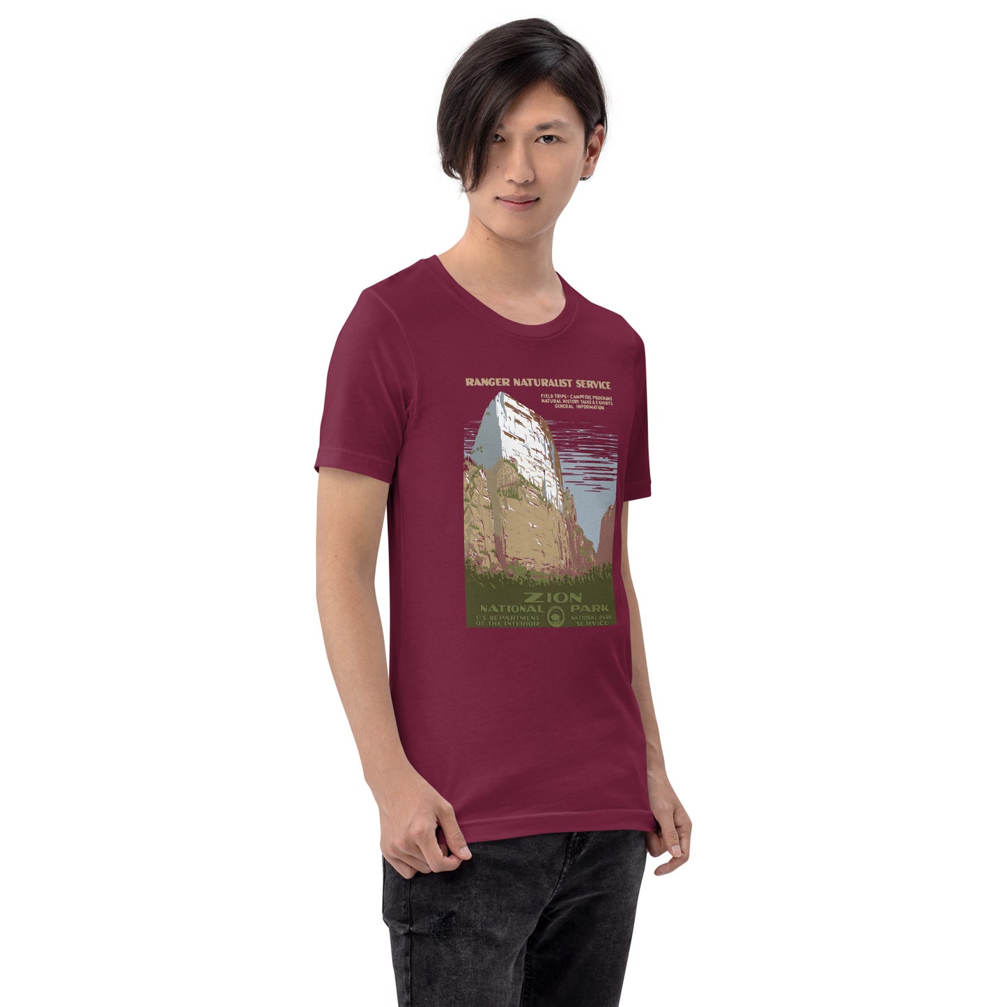 WPA National Park Collection - Zion National Park - Short sleeve t-shirt (unisex)