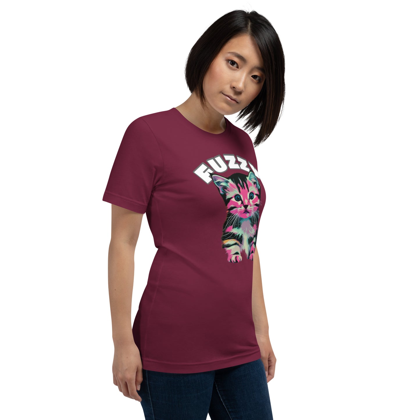 Fuzzy Kitty - T-Shirt (unisex)