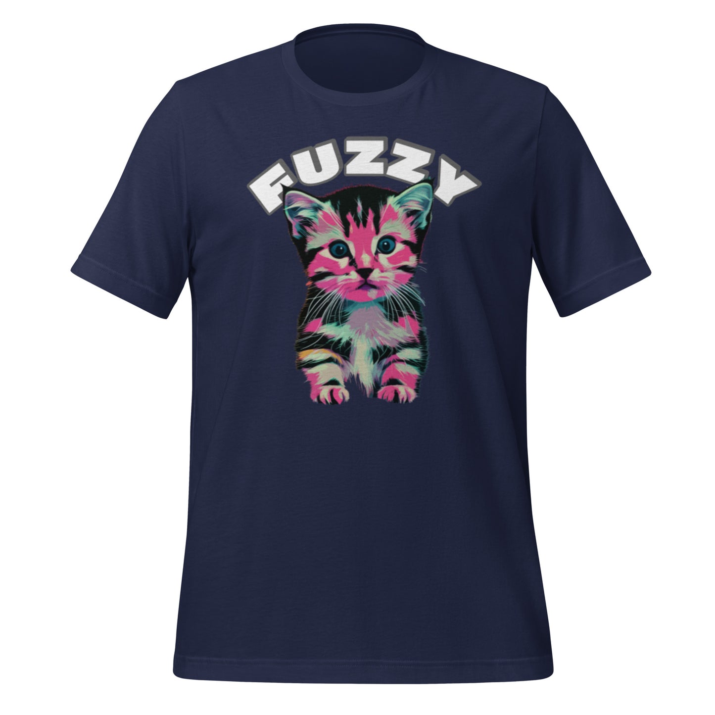 Fuzzy Kitty - T-Shirt (unisex)