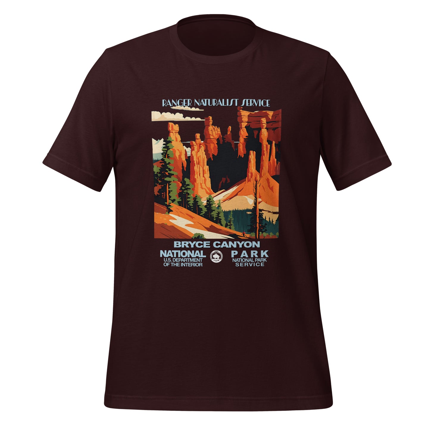 WPA National Park Collection - Bryce Canyon National Park- t-shirt (unisex)