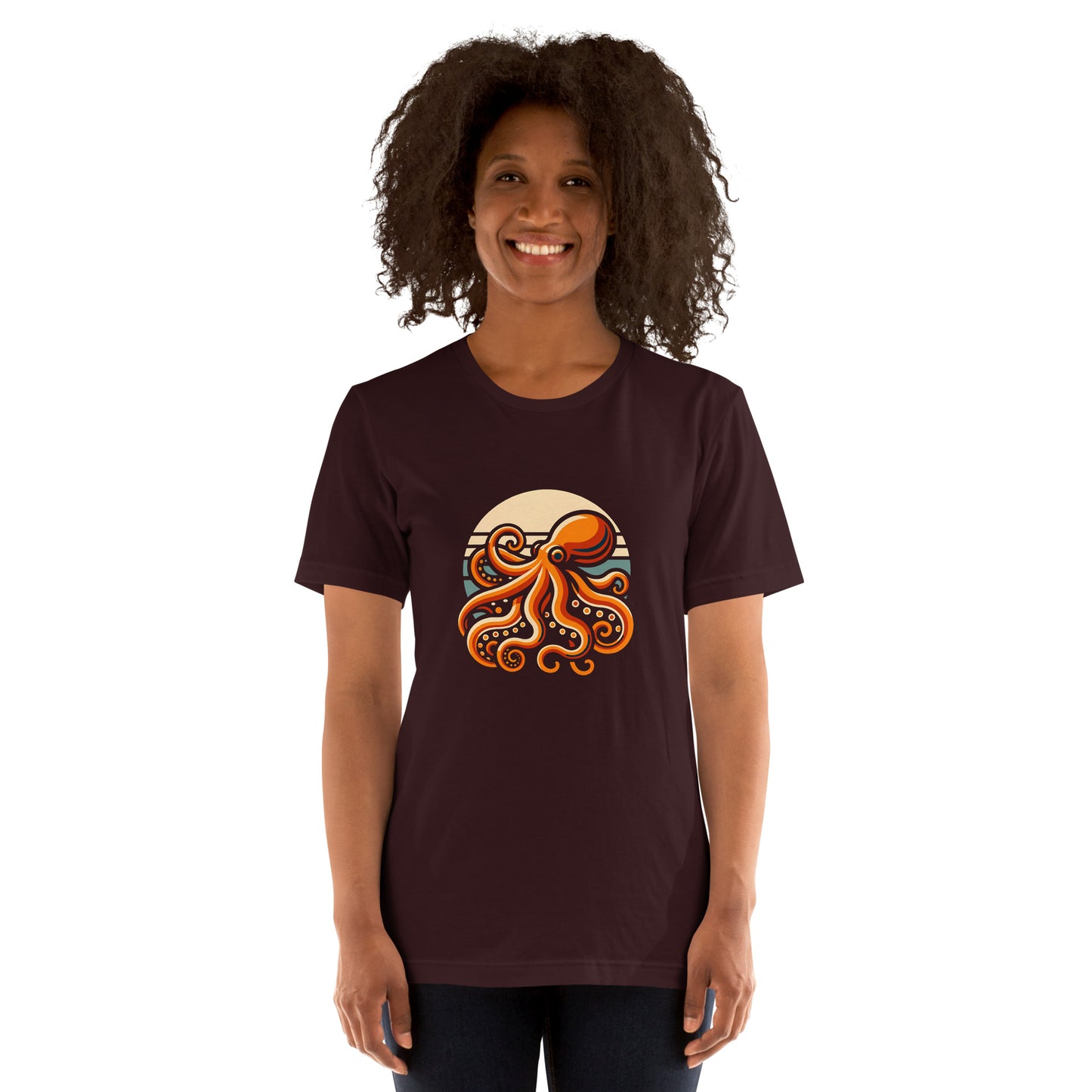 Awesome Orange Octopus No. 2 - t-shirt (unisex)