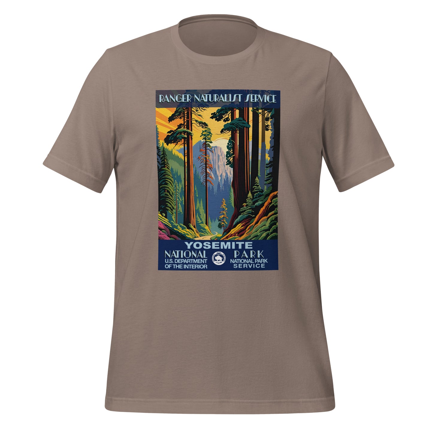 WPA National Park Collection - Yosemite National Park- t-shirt (unisex)