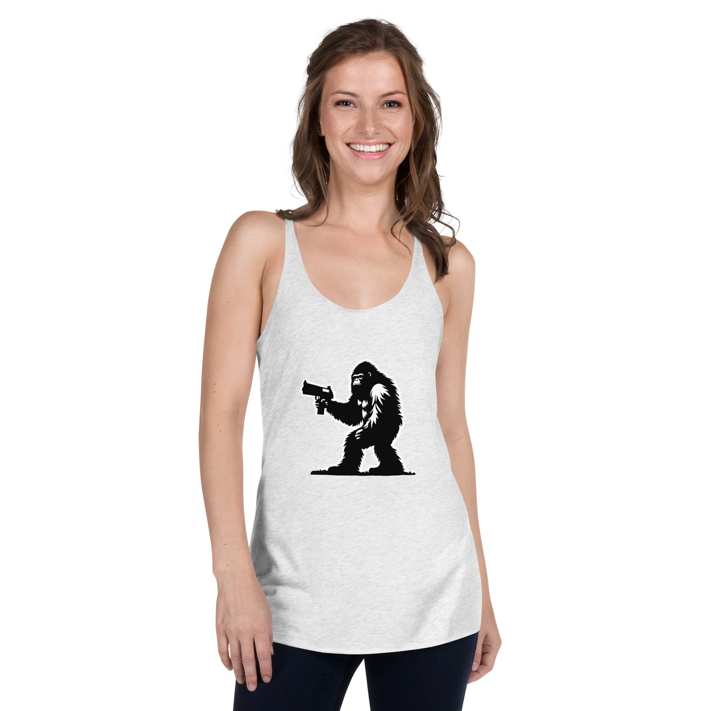 Sasquatch No. 2 - Women's Racerback Tank