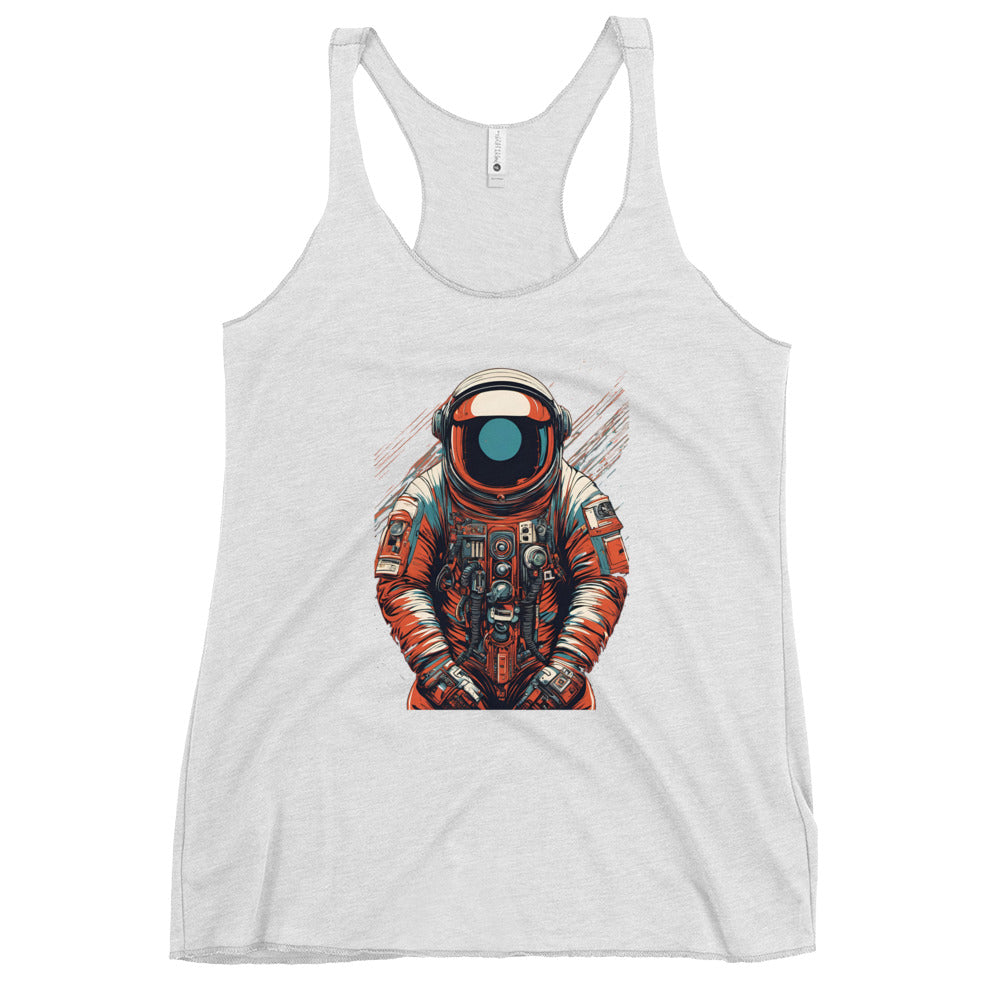 Astronaut No. 9 - Women's Racerback Tank