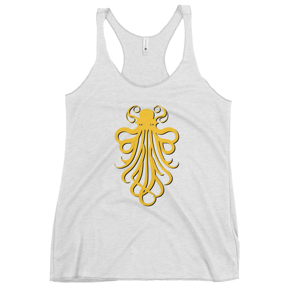 Awesome Orange Octopus No. 4 - Women's Racerback Tank