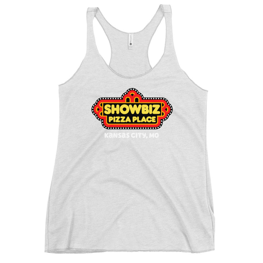 Forgotten Brands - Showbiz Pizza Place - Women's Racerback Tank