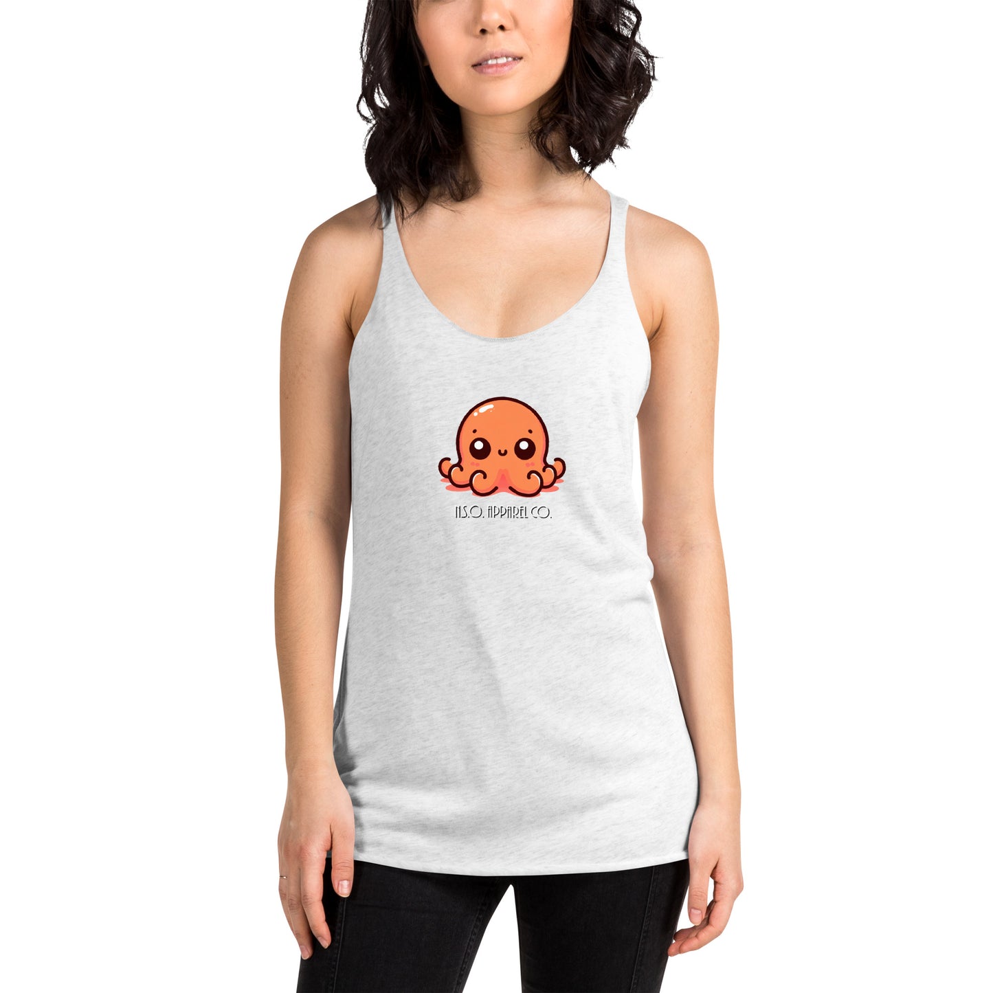 Awesome Orange Octopus No. 5 - Women's Racerback Tank