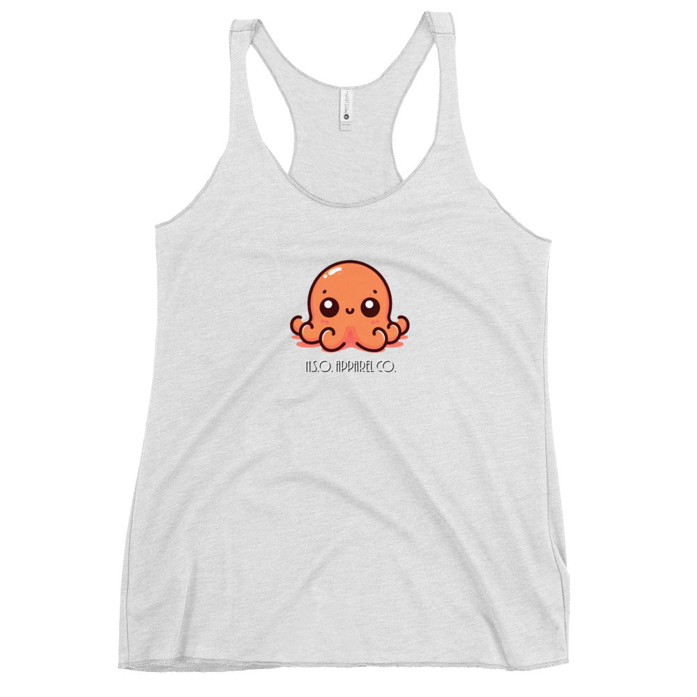 Awesome Orange Octopus No. 5 - Women's Racerback Tank