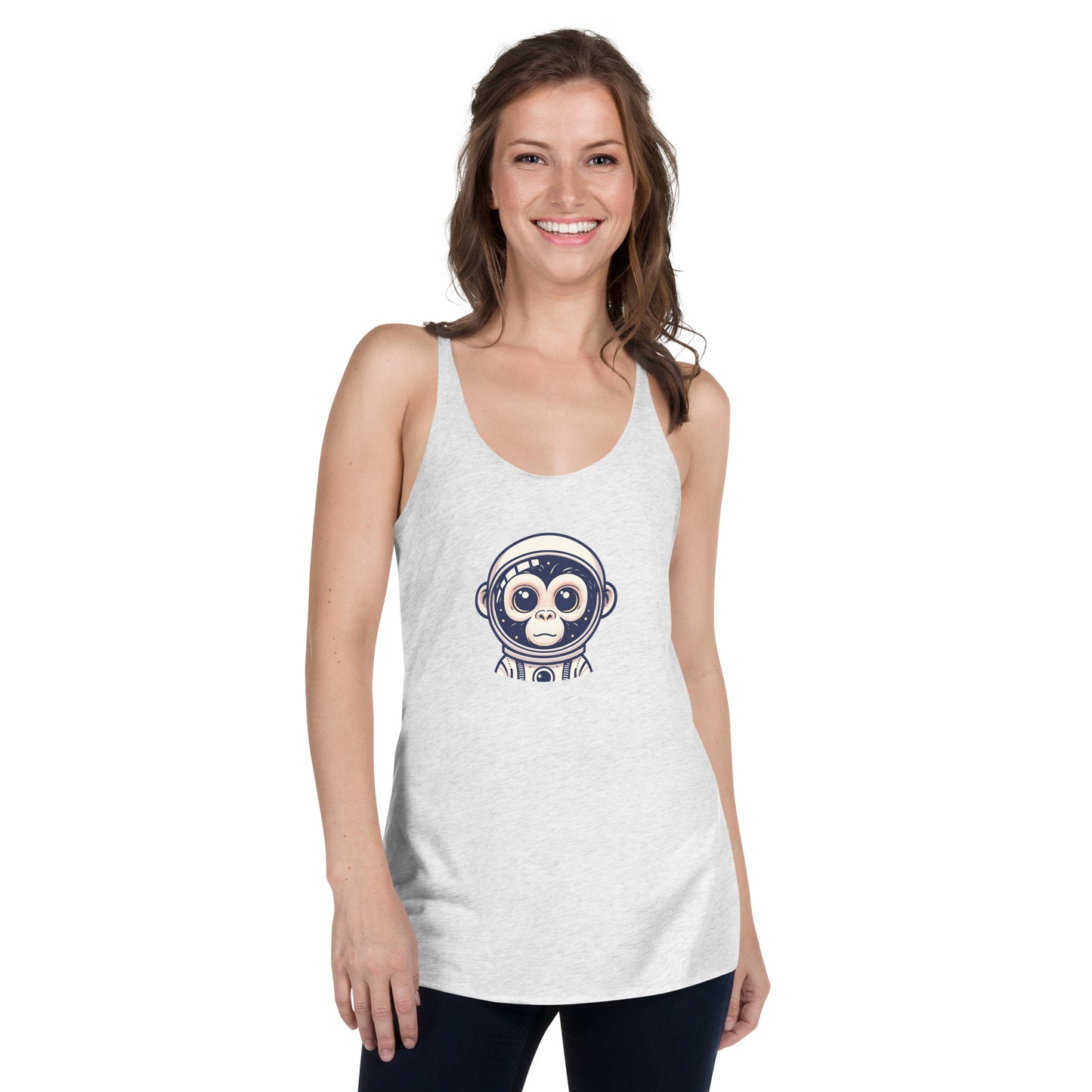 Astro Chimp - Women's Racerback Tank