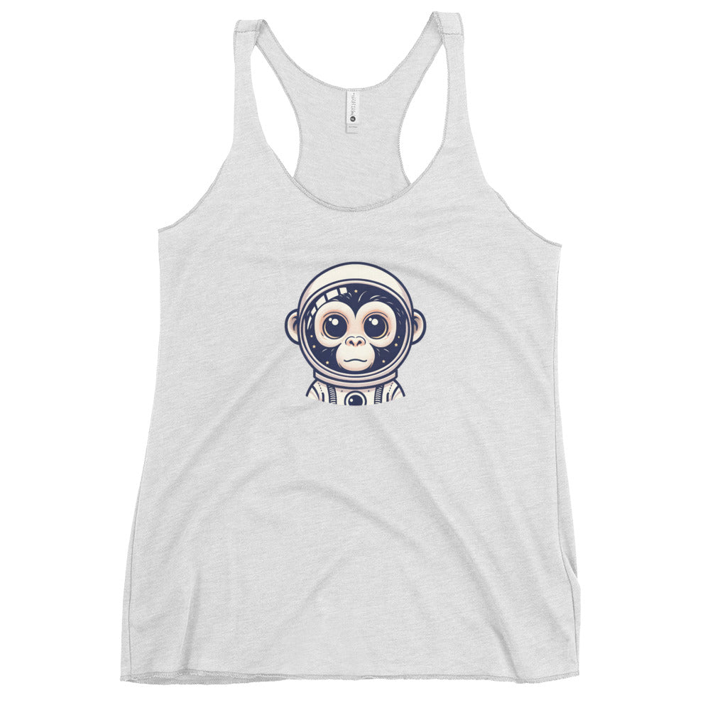 Astro Chimp - Women's Racerback Tank