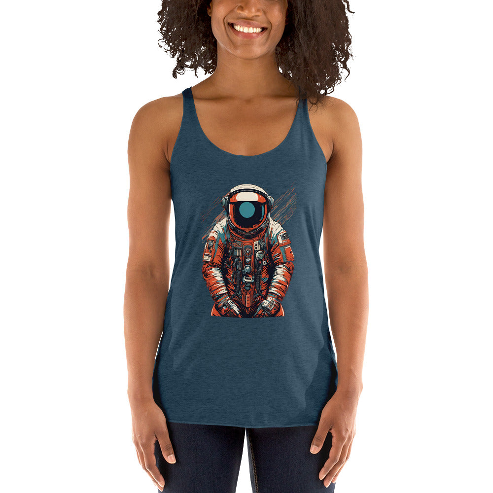 Astronaut No. 9 - Women's Racerback Tank