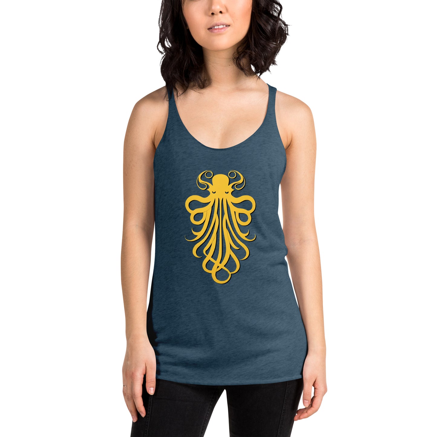 Awesome Orange Octopus No. 4 - Women's Racerback Tank