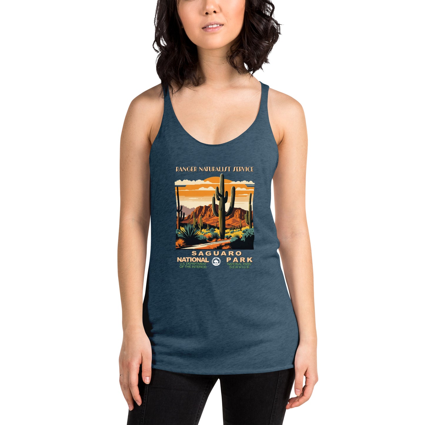 WPA National Park Collection - Saguaro National Park - Women's Racerback Tank