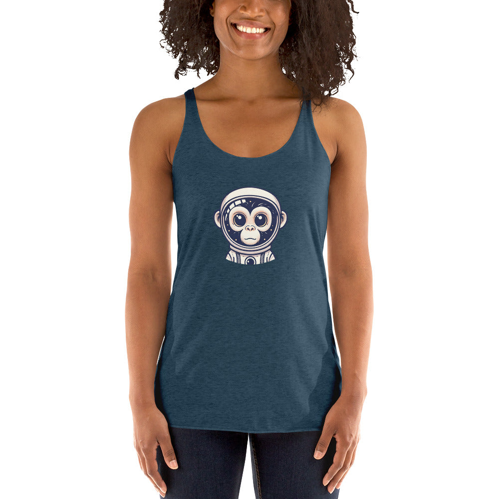 Astro Chimp - Women's Racerback Tank