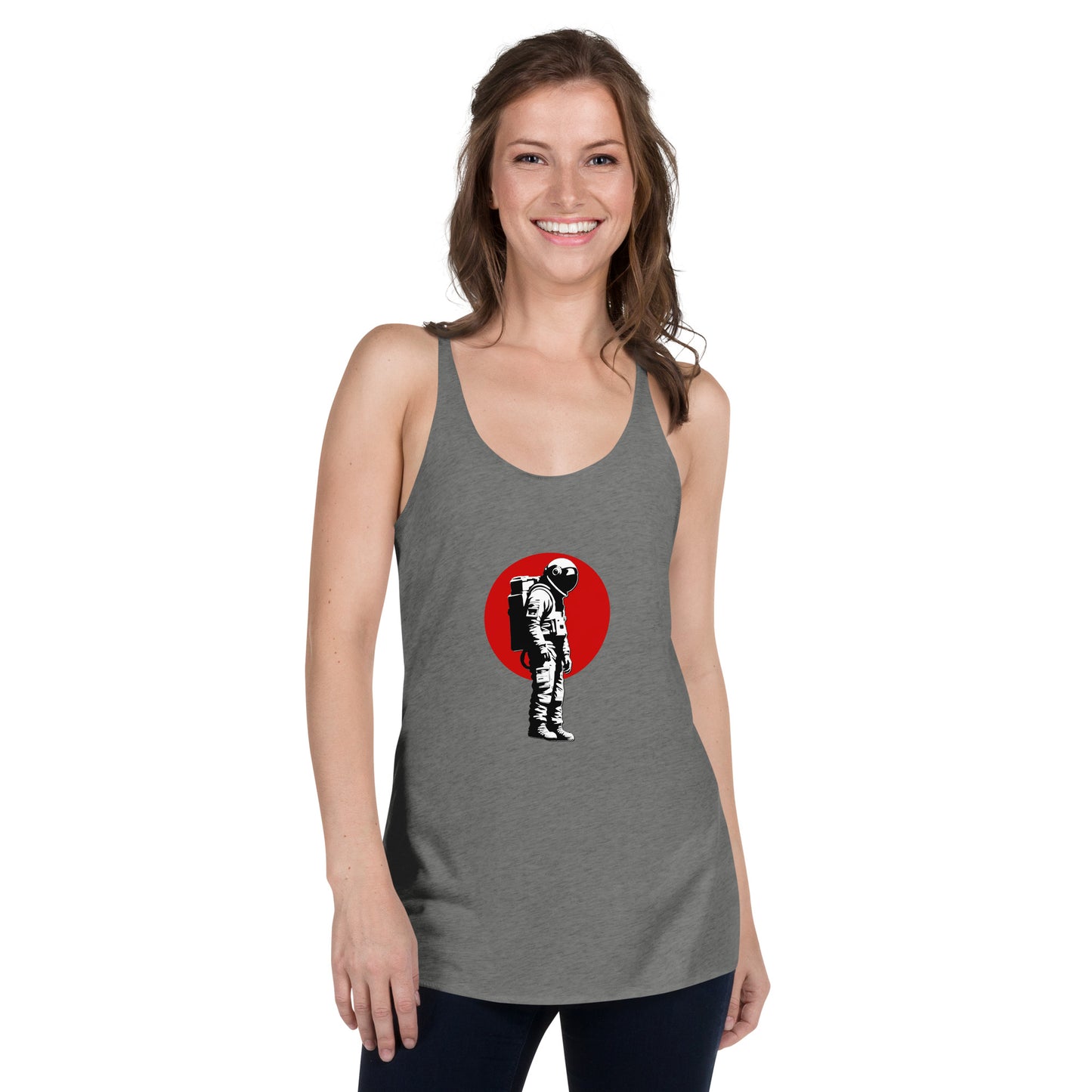 Astronaut No. 7 - Women's Racerback Tank