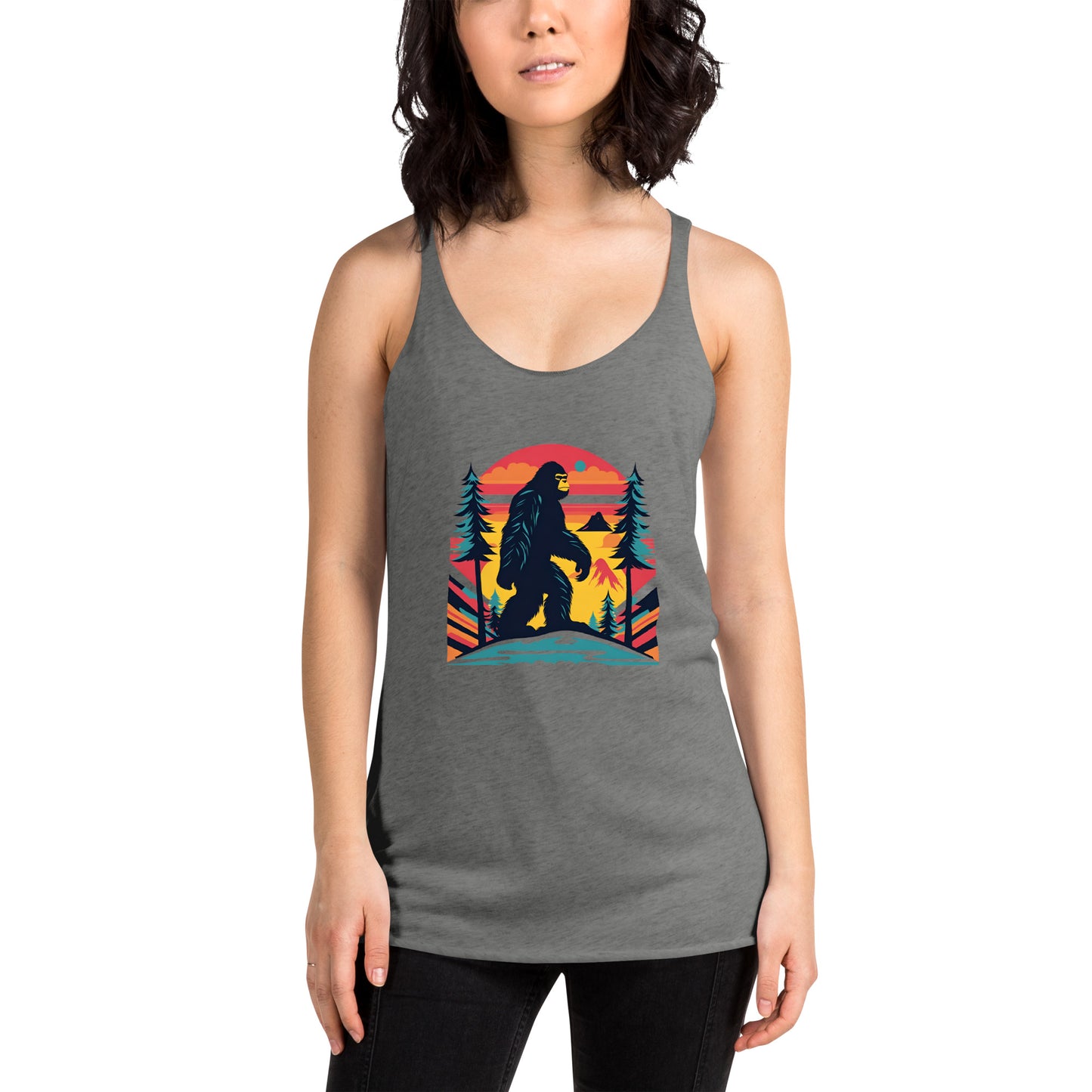 Sasquatch No. 1 - Women's Racerback Tank