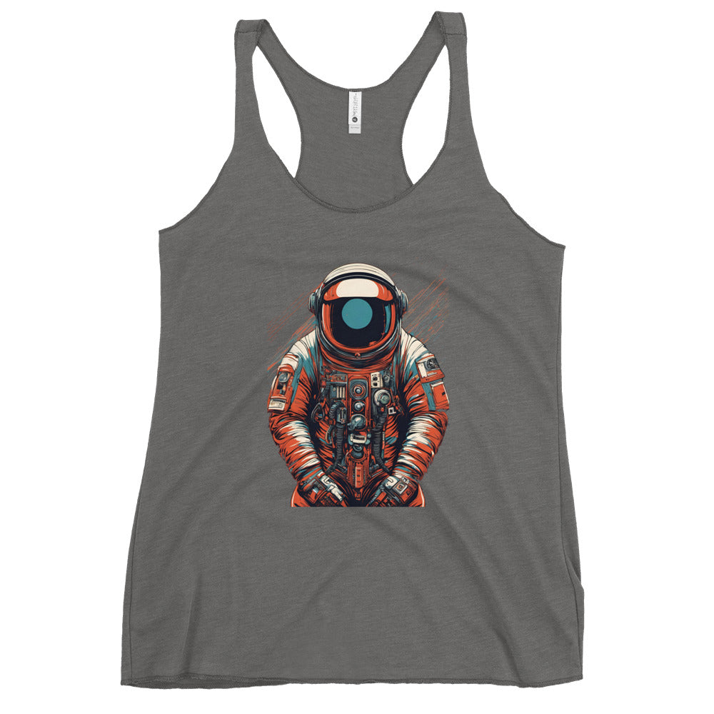 Astronaut No. 9 - Women's Racerback Tank