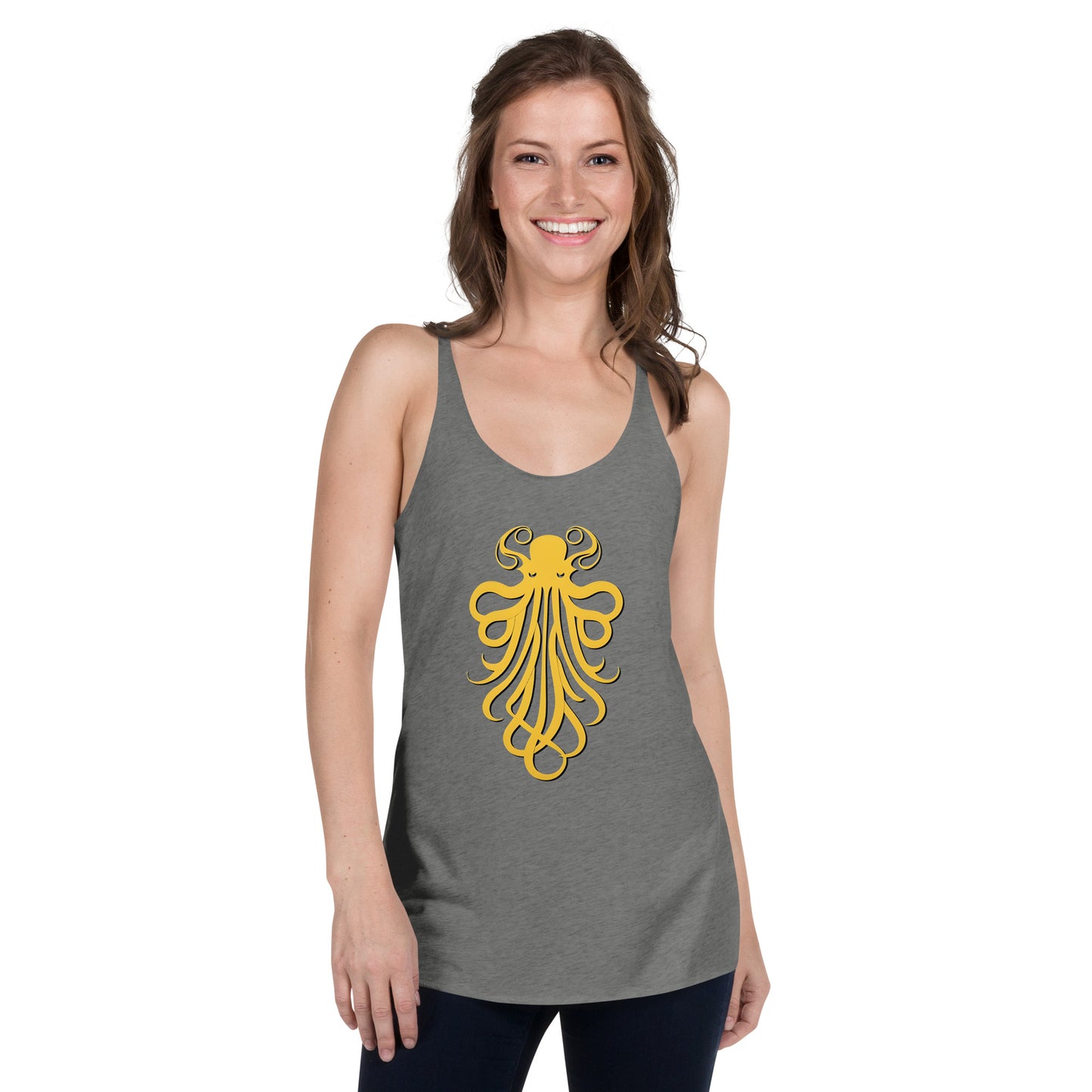 Awesome Orange Octopus No. 4 - Women's Racerback Tank