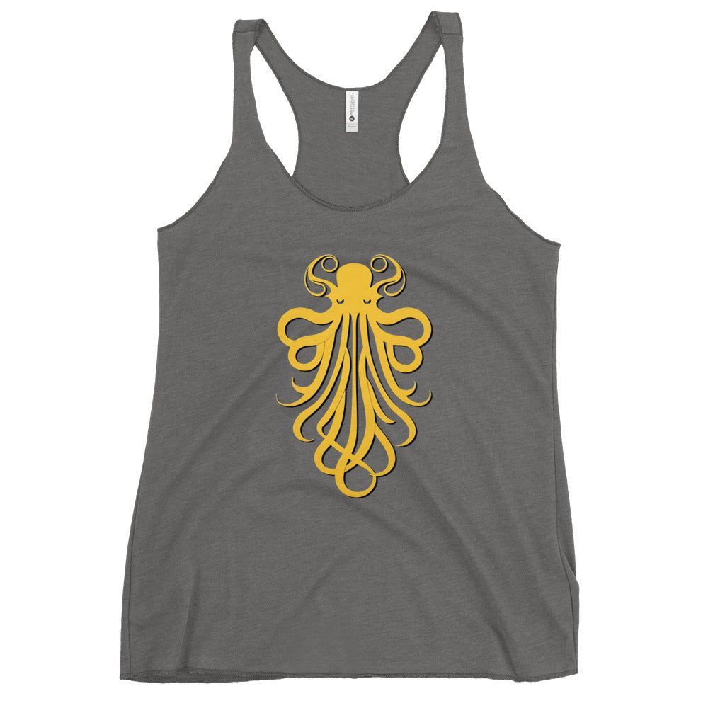 Awesome Orange Octopus No. 4 - Women's Racerback Tank