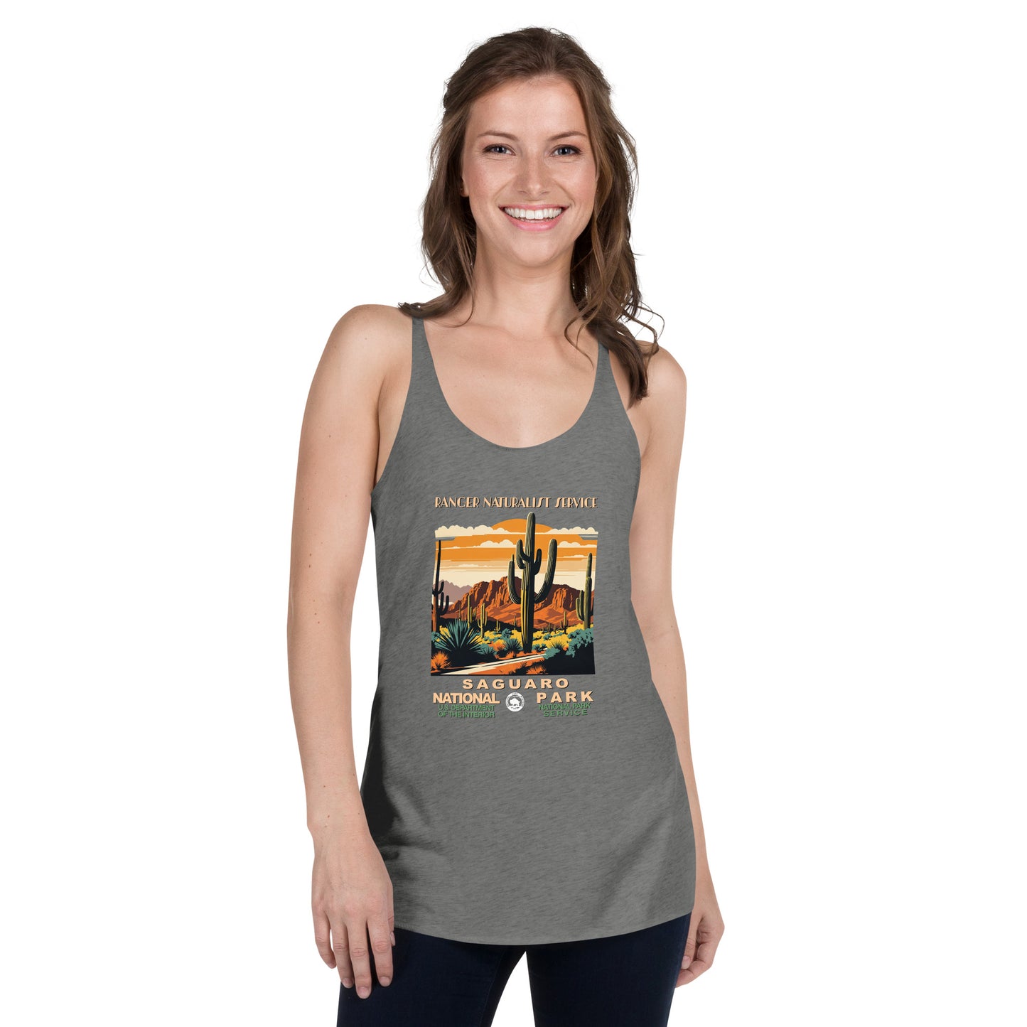 WPA National Park Collection - Saguaro National Park - Women's Racerback Tank