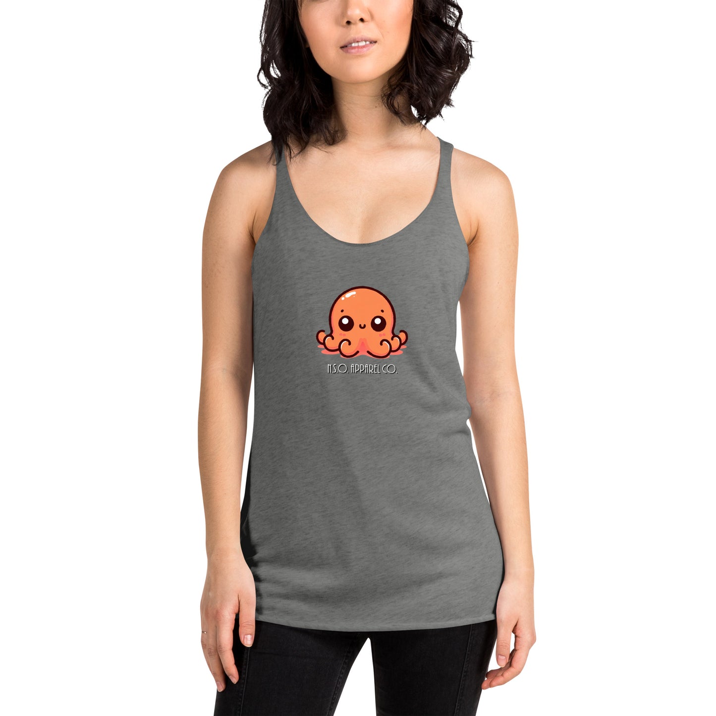 Awesome Orange Octopus No. 5 - Women's Racerback Tank