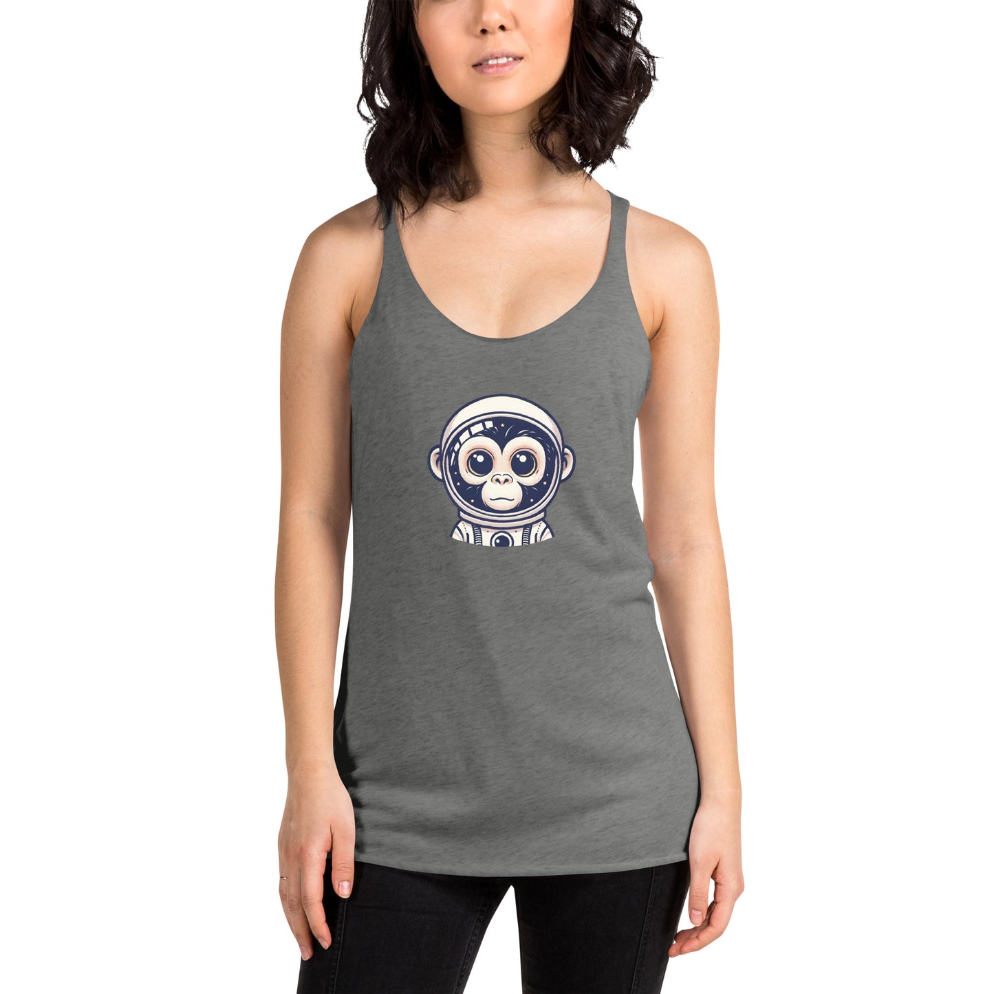 Astro Chimp - Women's Racerback Tank