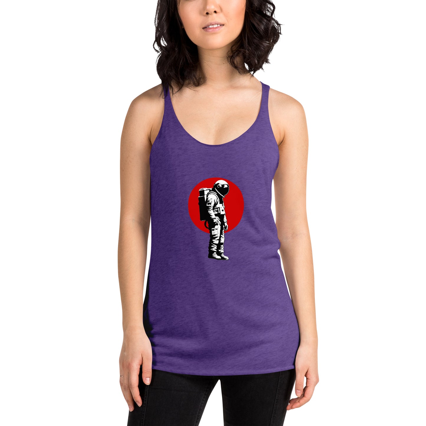 Astronaut No. 7 - Women's Racerback Tank