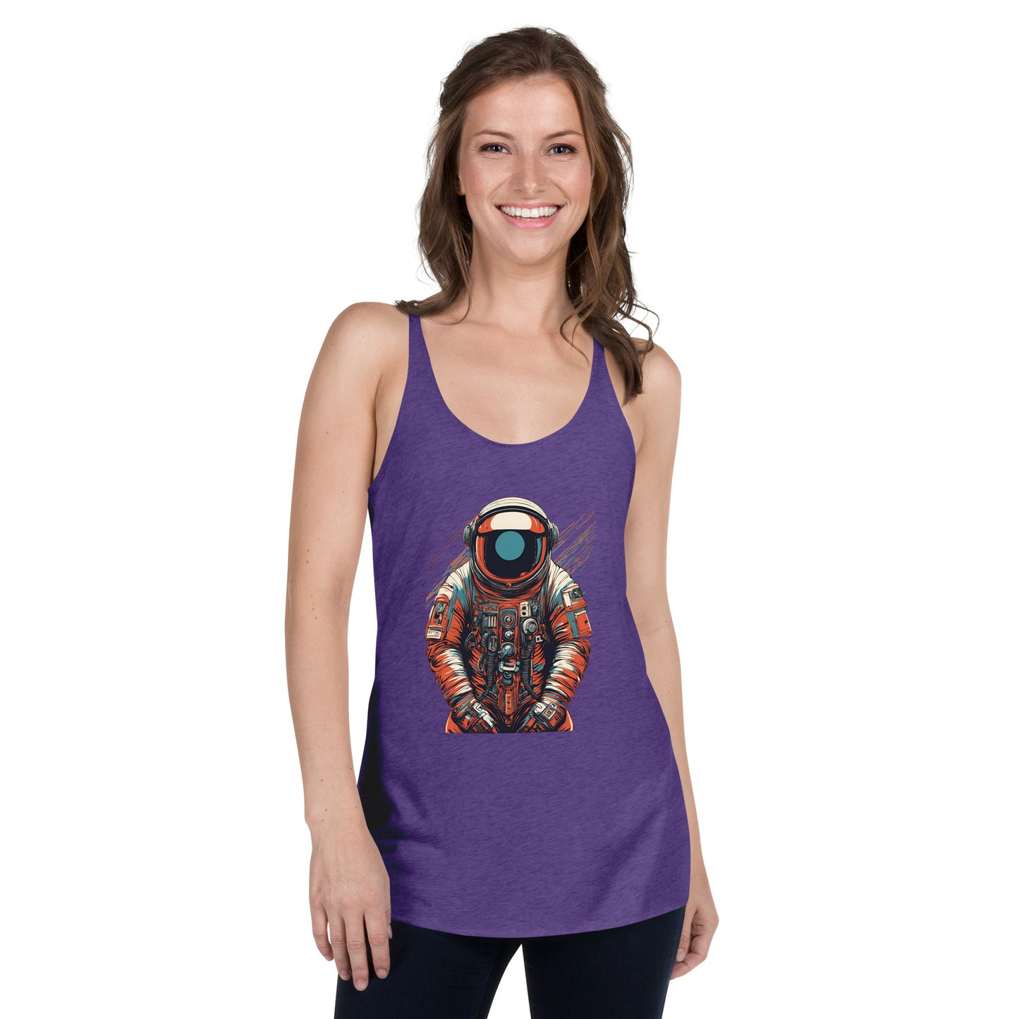 Astronaut No. 9 - Women's Racerback Tank