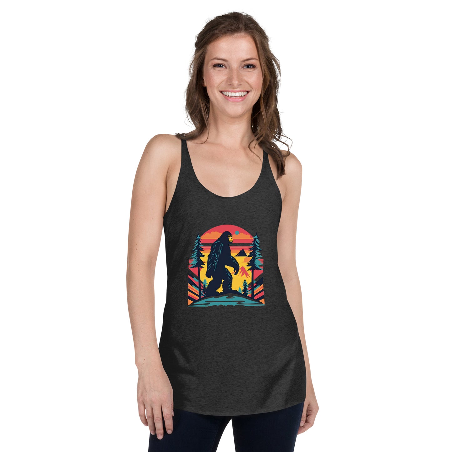 Sasquatch No. 1 - Women's Racerback Tank