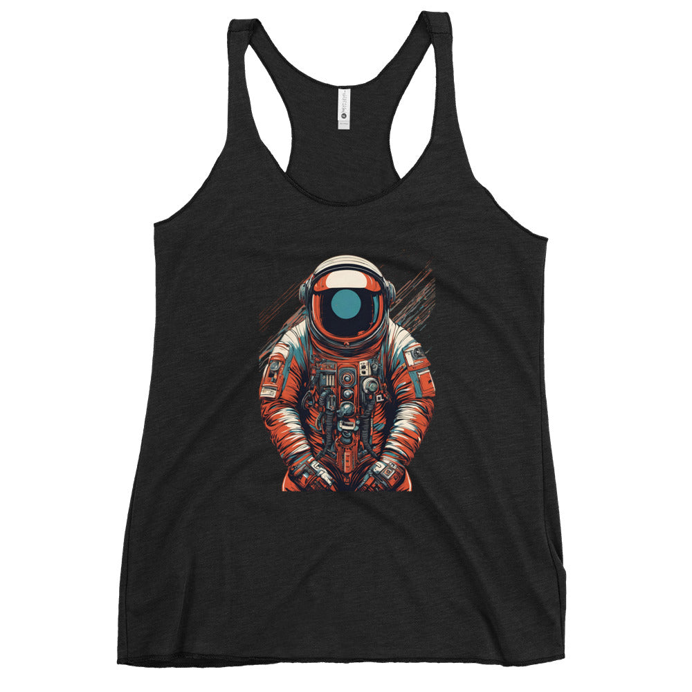 Astronaut No. 9 - Women's Racerback Tank