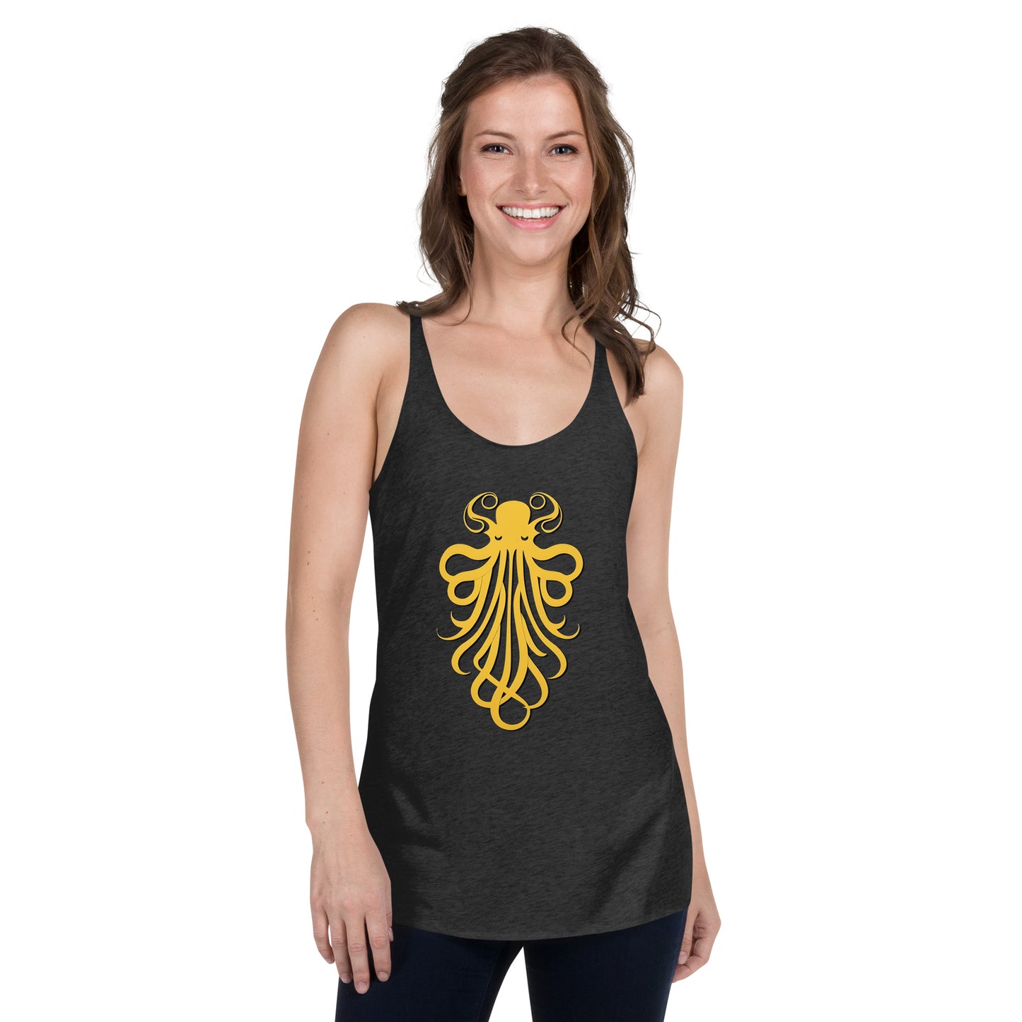 Awesome Orange Octopus No. 4 - Women's Racerback Tank