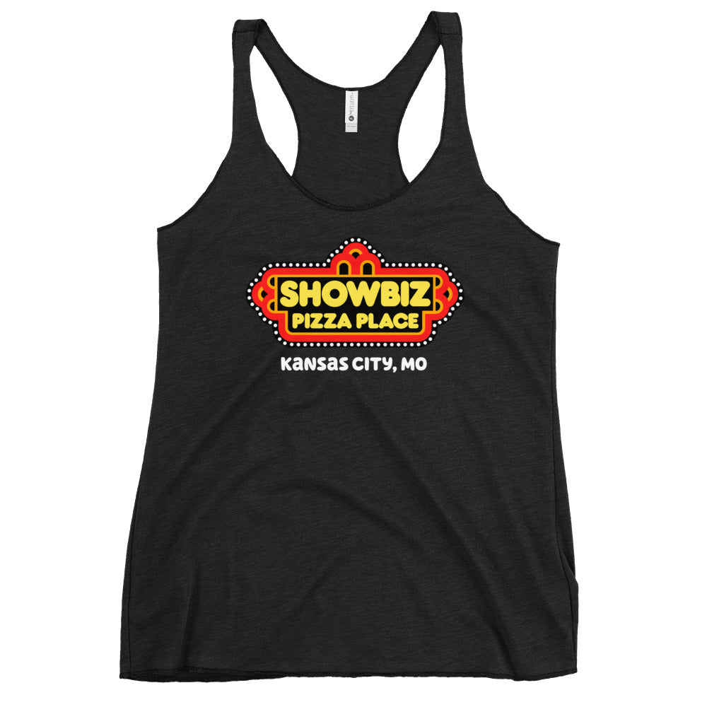 Forgotten Brands - Showbiz Pizza Place - Women's Racerback Tank