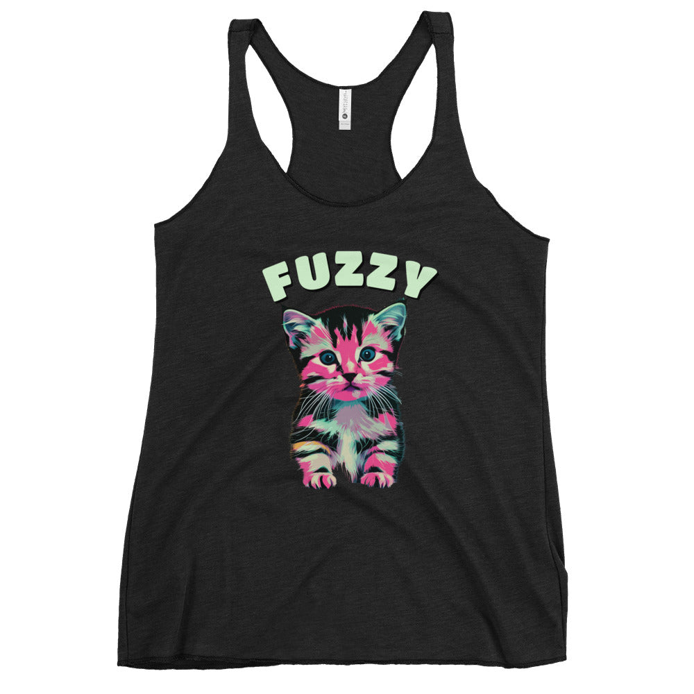 Fuzzy Kitty - Women's Racerback Tank