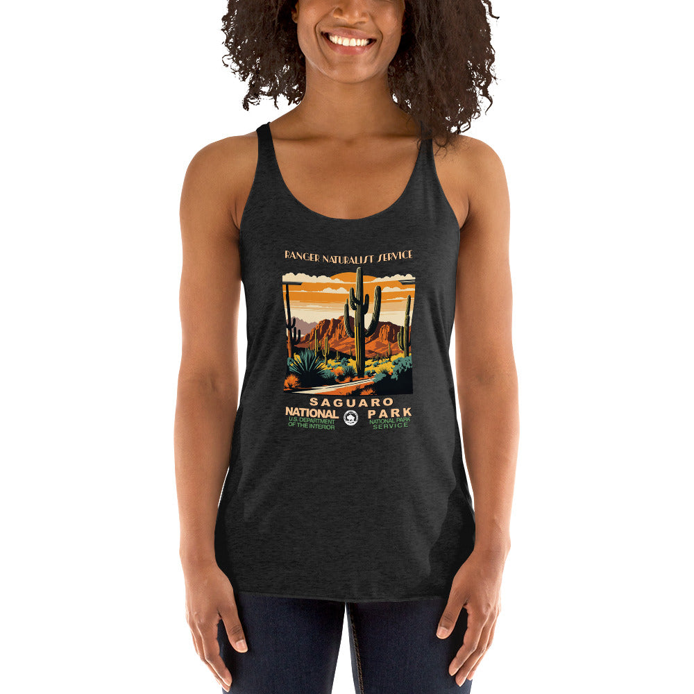 WPA National Park Collection - Saguaro National Park - Women's Racerback Tank