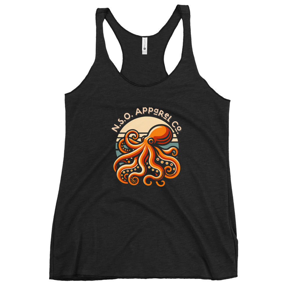 Awesome Orange Octopus No. 2 - Women's Racerback Tank