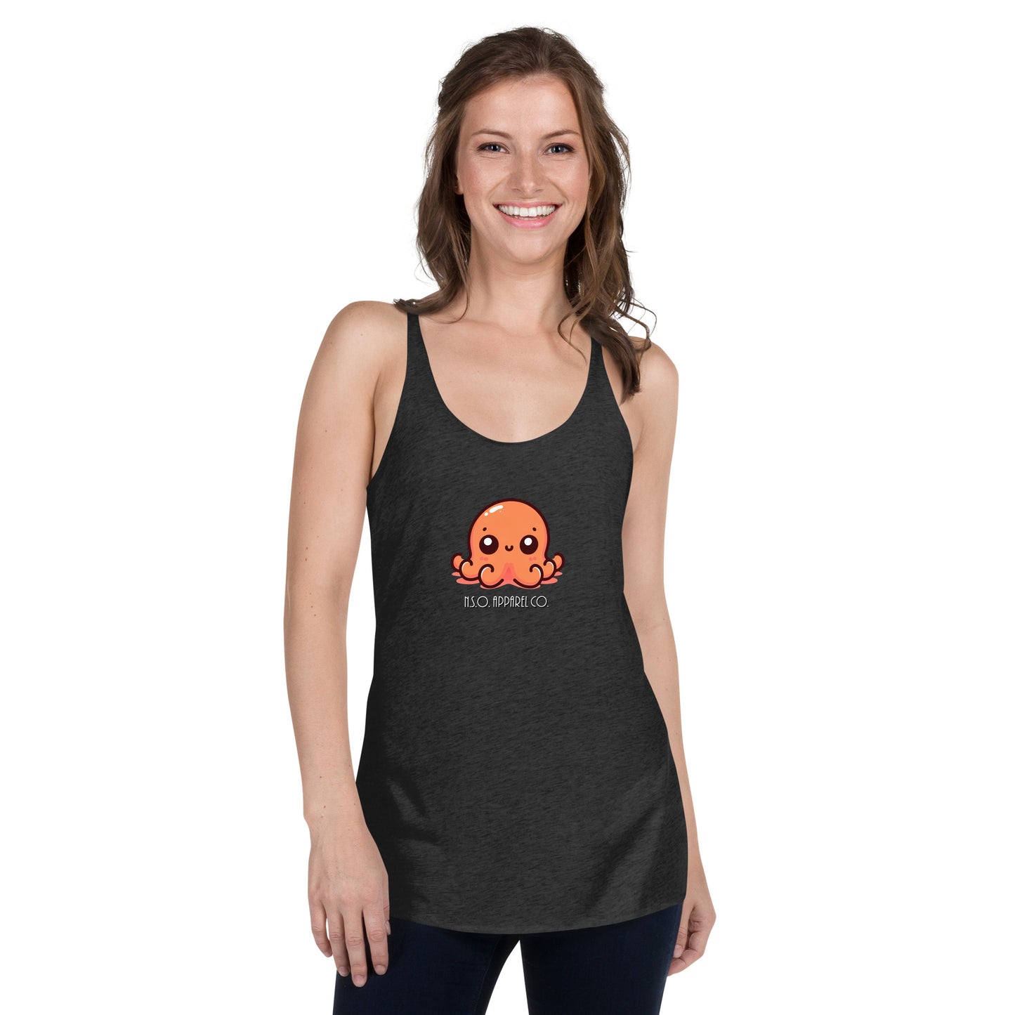 Awesome Orange Octopus No. 5 - Women's Racerback Tank