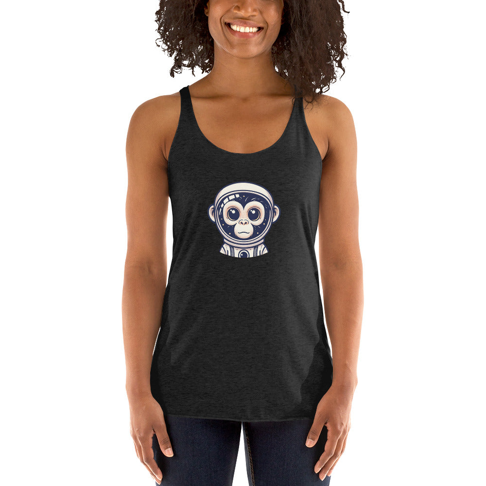 Astro Chimp - Women's Racerback Tank