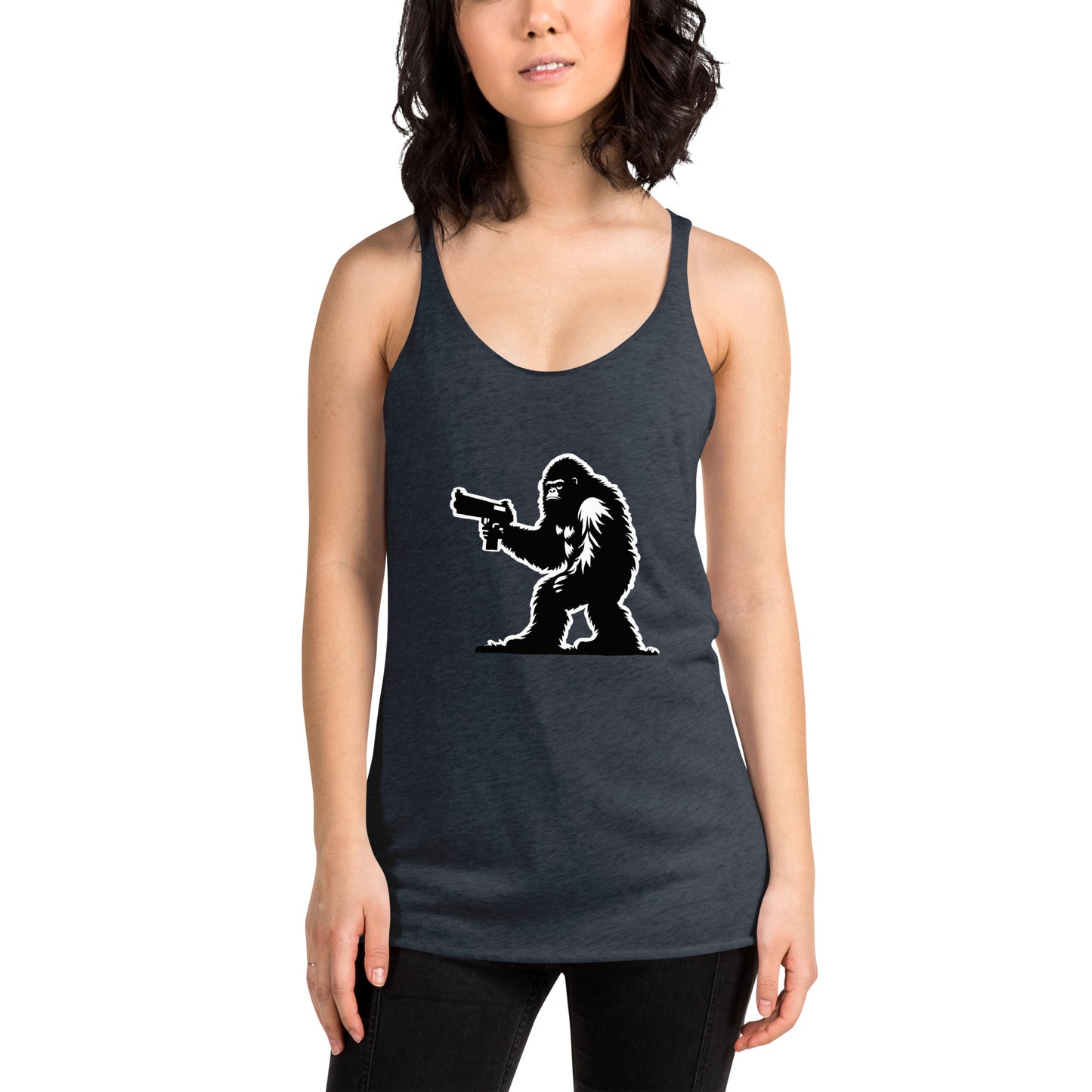 Sasquatch No. 2 - Women's Racerback Tank