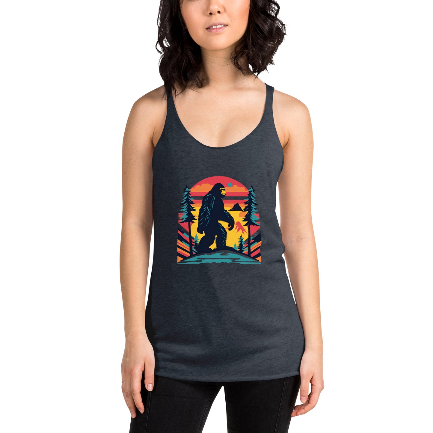 Sasquatch No. 1 - Women's Racerback Tank