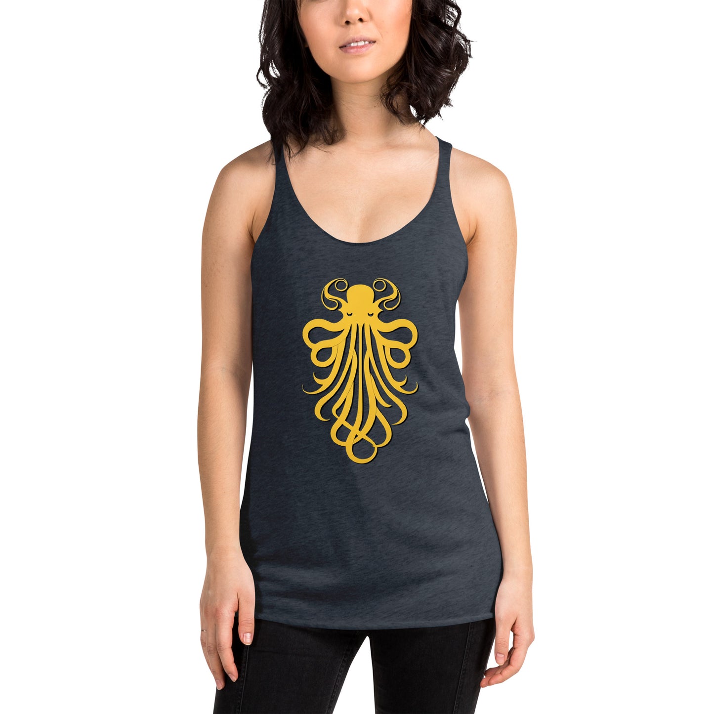 Awesome Orange Octopus No. 4 - Women's Racerback Tank